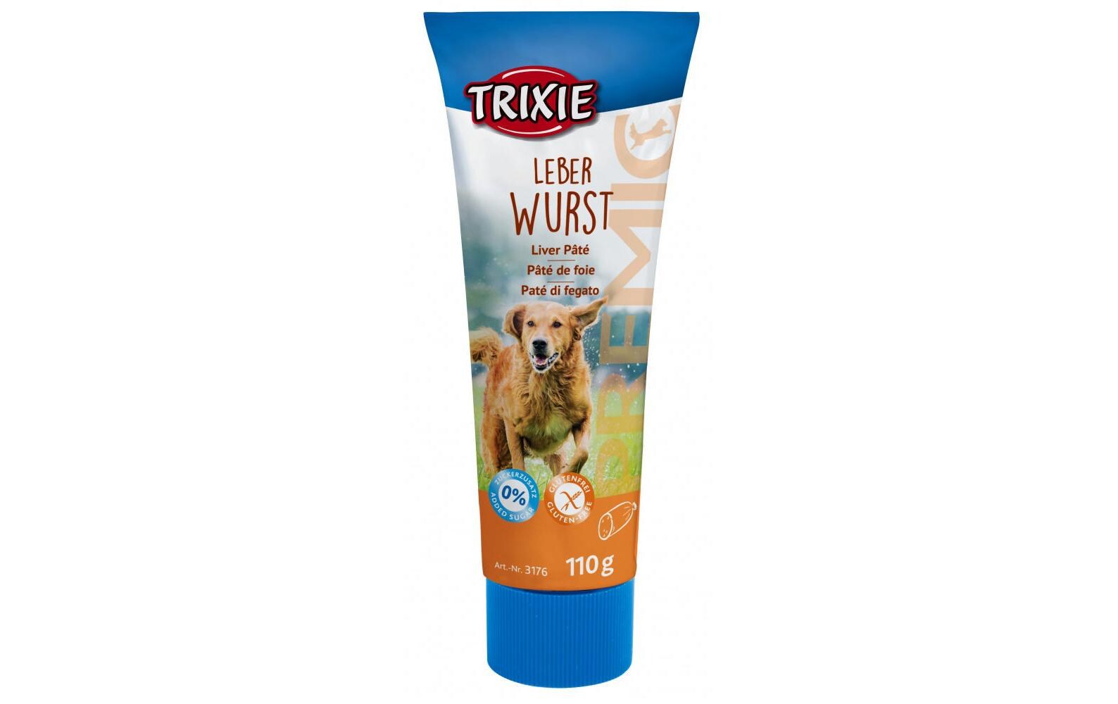 Leberwurst Premio, 110 gErgänzungsfuttermittel für Hunde