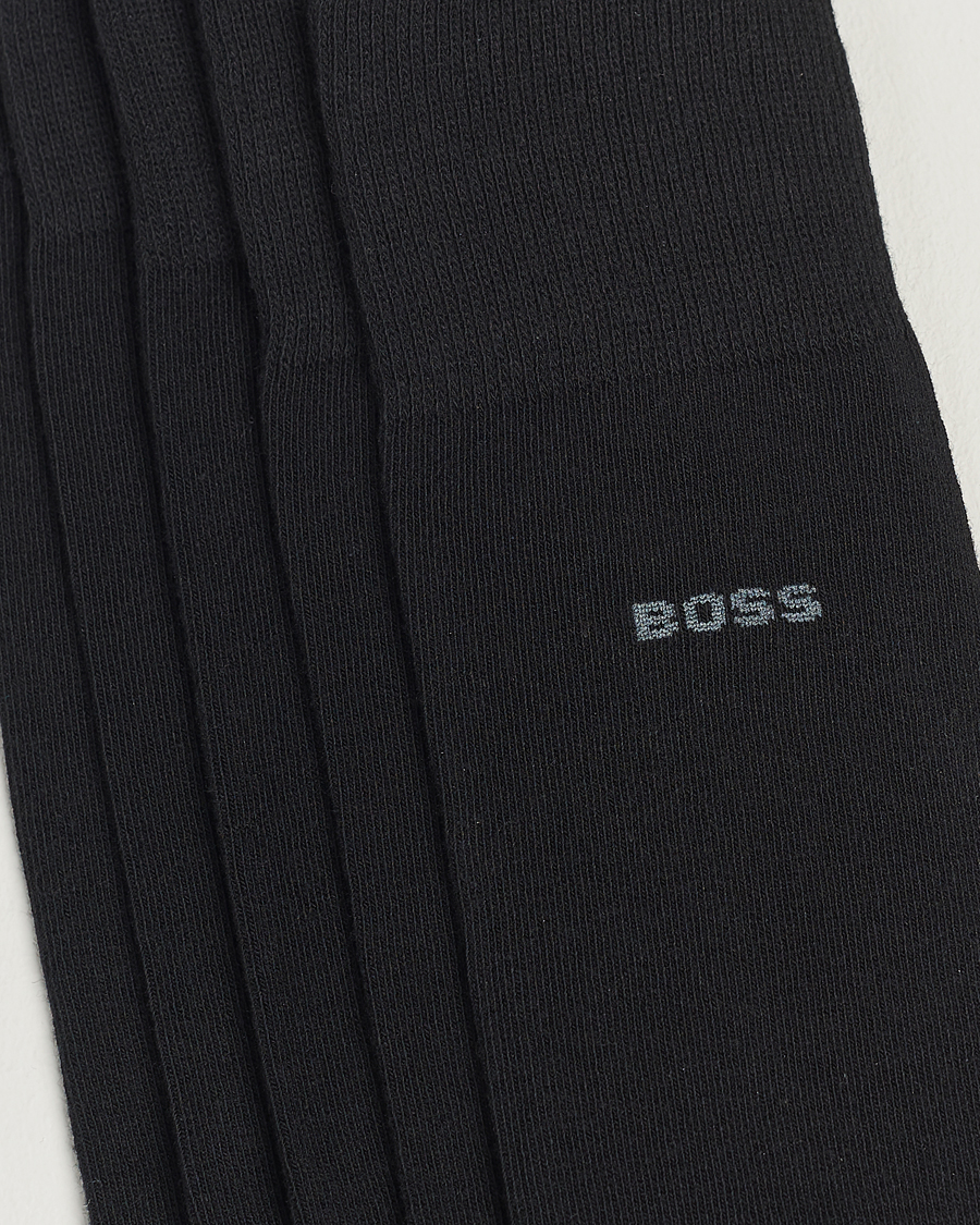 BOSS BLACK 5-Pack RS Uni Socks Black