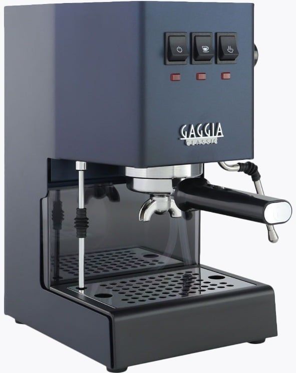 Gaggia Classic Evo Pro-design blauw 2023