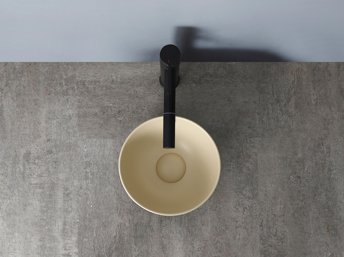 Saniclear Micro waskom voor toilet 23cm licht ivoor
