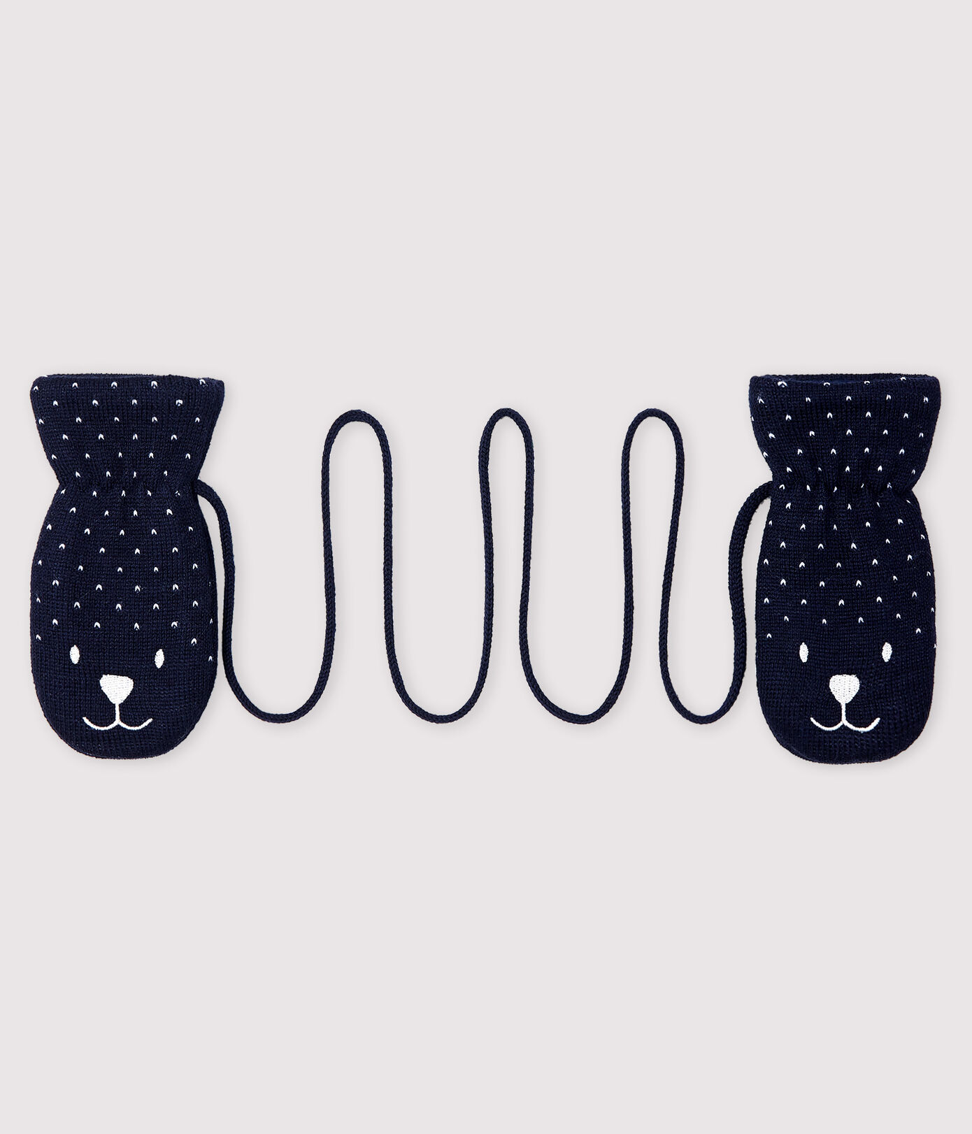 Moufles bébé doublée micropolaire