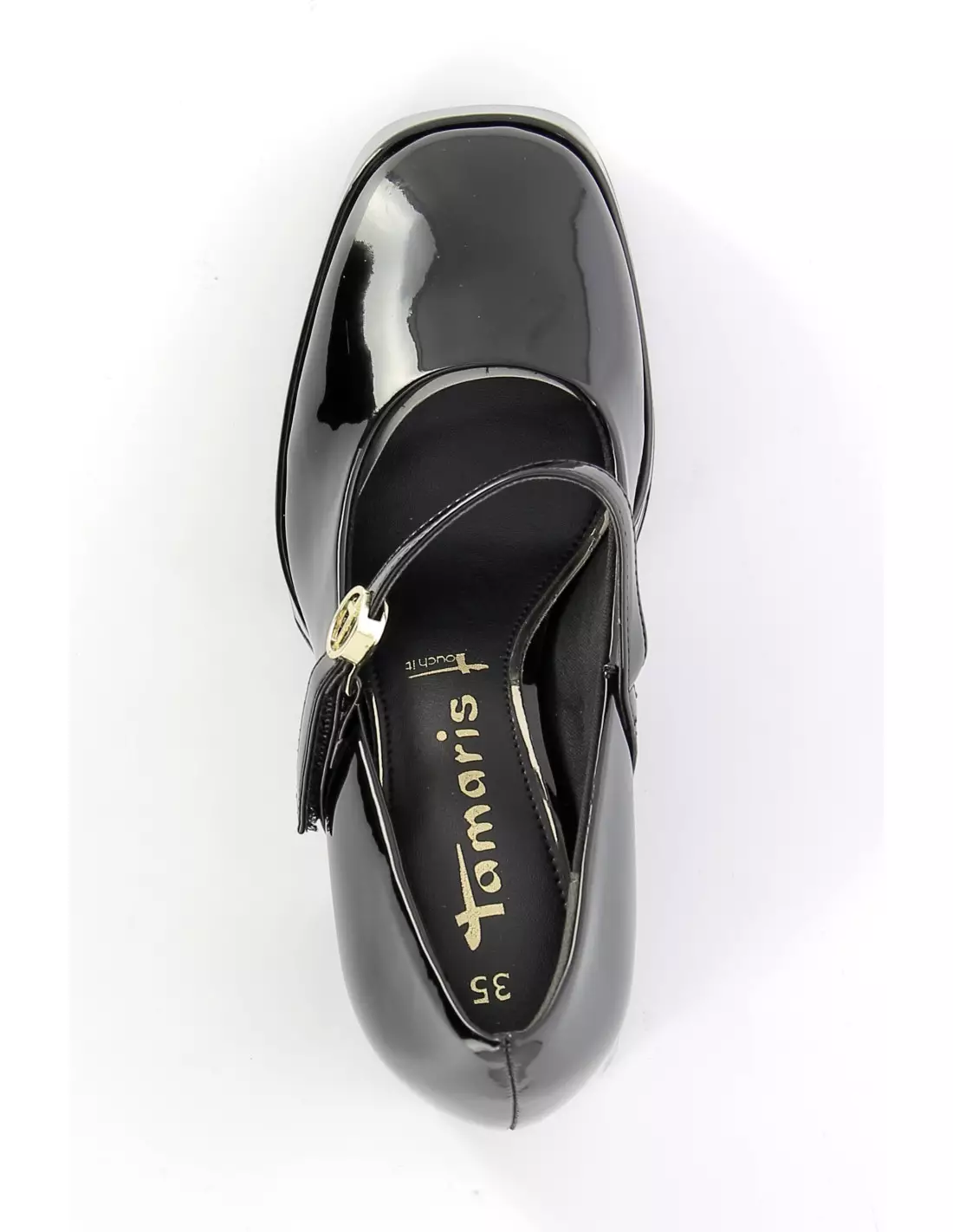 TAMARIS 1-24403 018 - Ballerines & babies Blackpattent