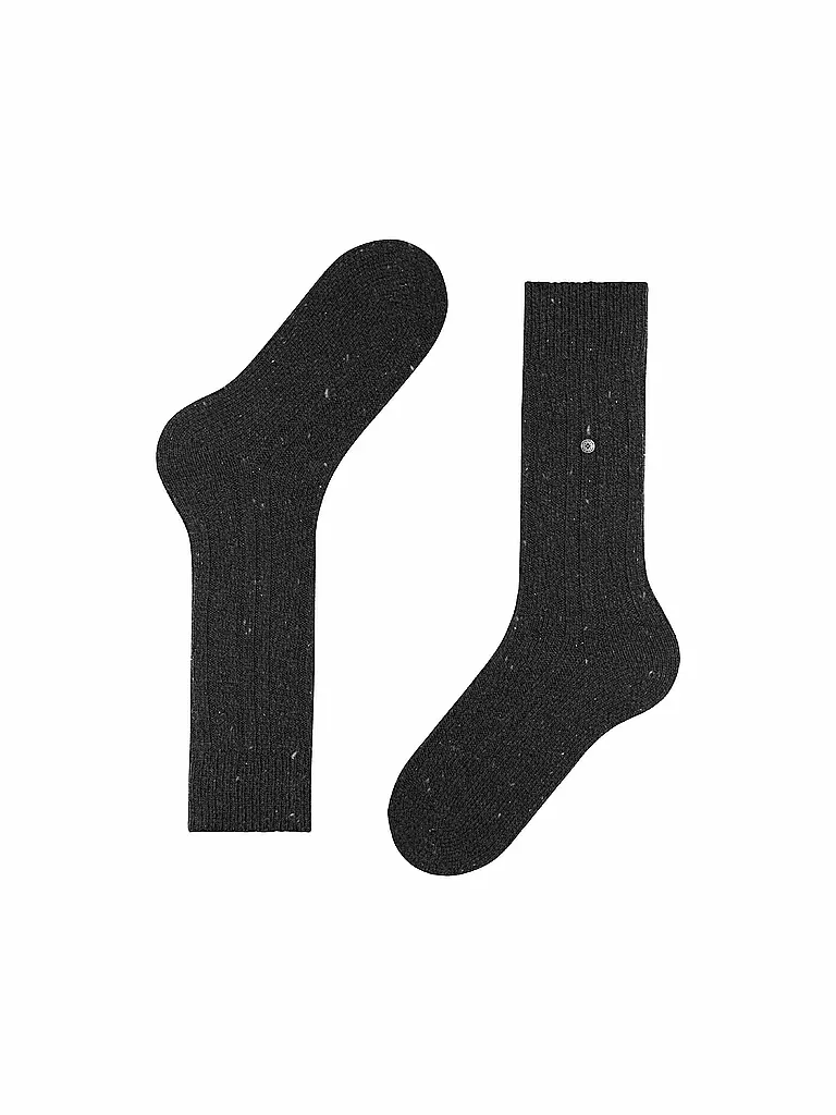 BURLINGTON Herren Socken TWEED ORIGIN 40-46 anthra mel grau