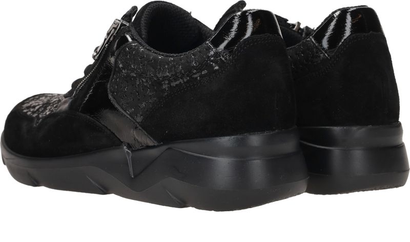 Waldlaufer Funky Sneakers Zwart Dames