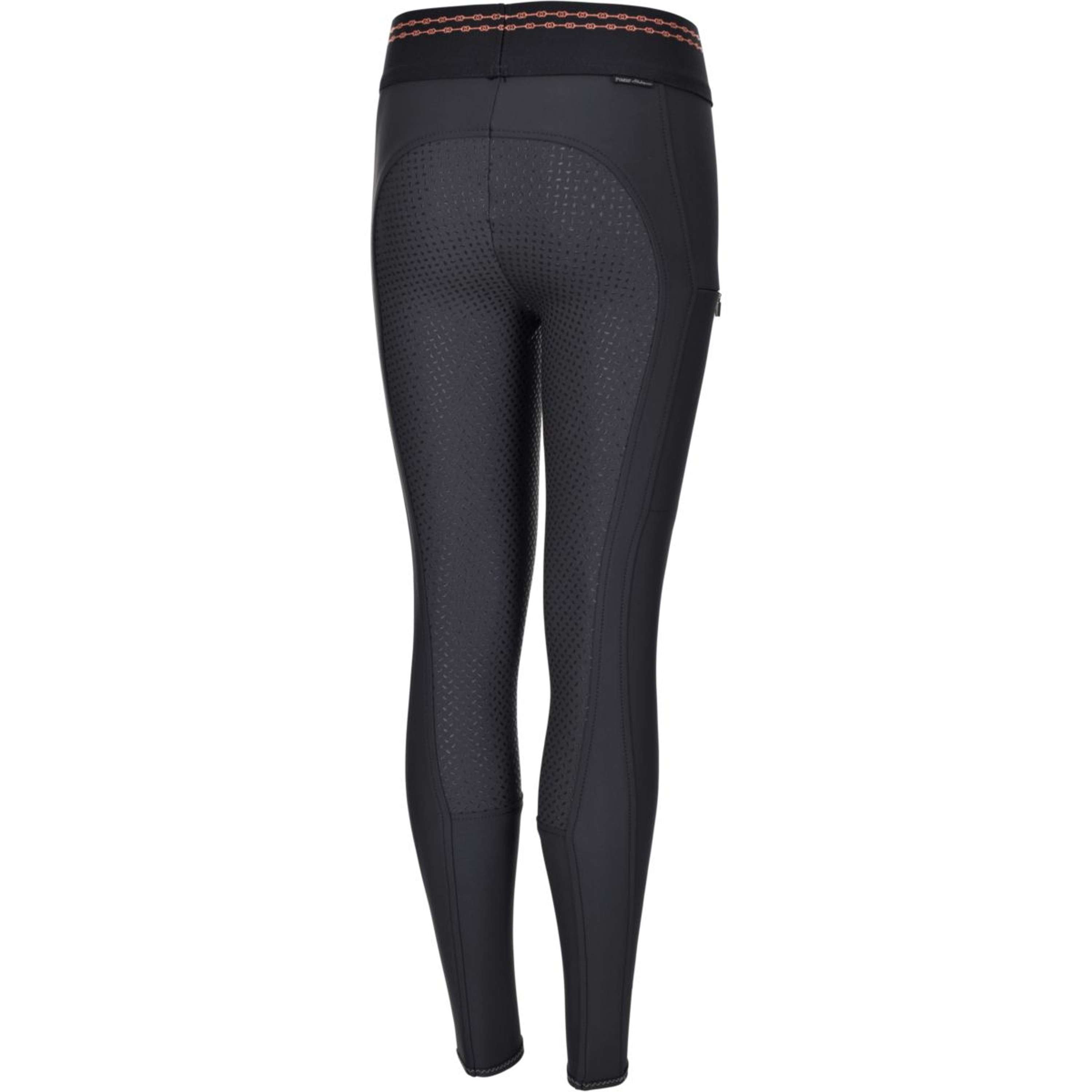 Pikeur Rijlegging Ida Athleisure Full Grip Kinderen Dark Shadow/Rosego