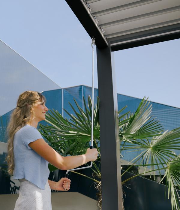 Biohort Pergola 3,5 x 3 einfarbig, ca.