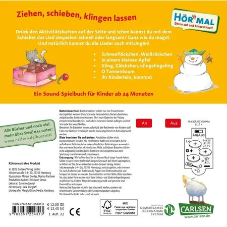 Carlsen Verlag Spiel mal - Weihnachtslieder