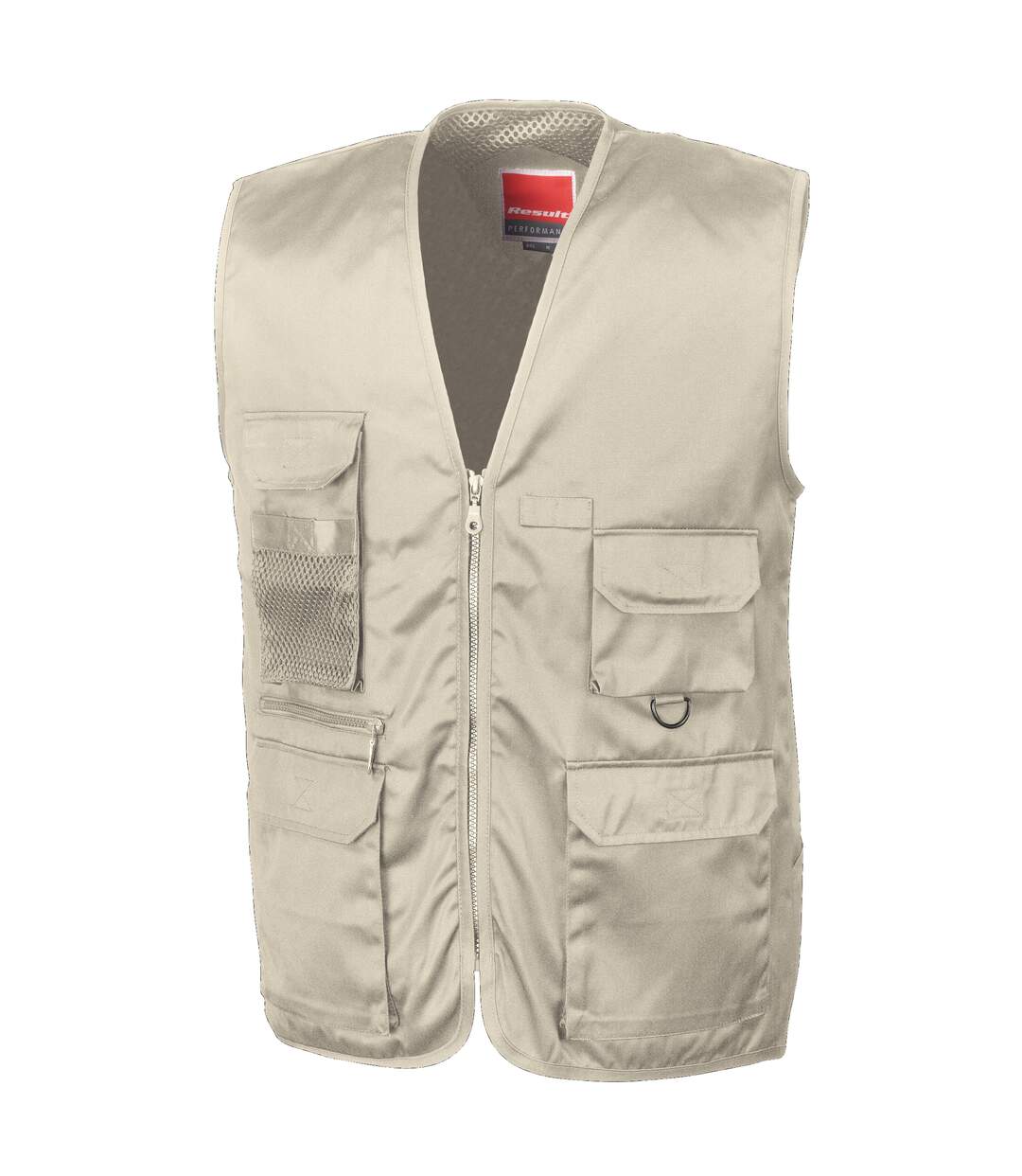 Result Safari - Veste sans manches - Homme (Beige) - UTBC927