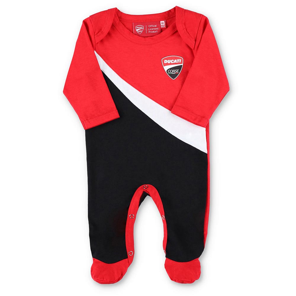 ducati racing - Pyjama bébé Corse - 2023 Rouge / Noir