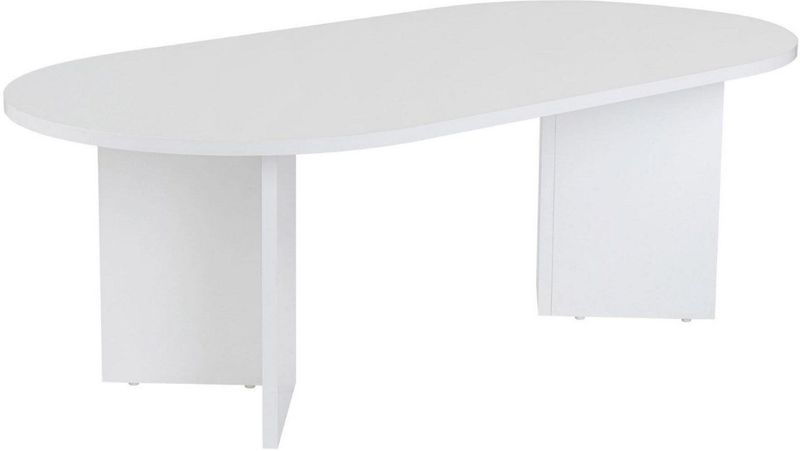 Salontafel - Wit - Melamine Gecoate Deeltjesbord