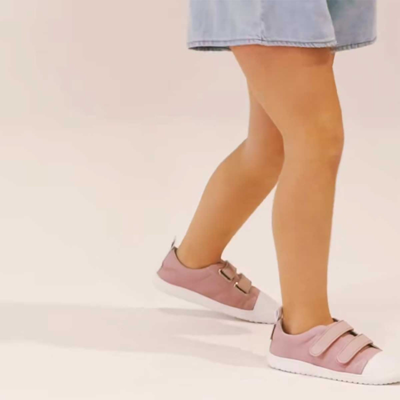 Zapato feroz Zapato Feroz Rockers Moraira Toile Rose Clair