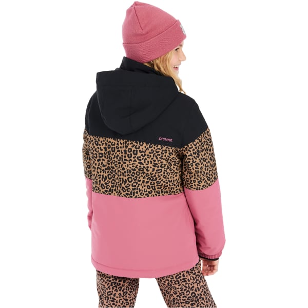 Veste de ski PROTEST PRTFUGEE JR SNOWJACKET ROSE DUST
