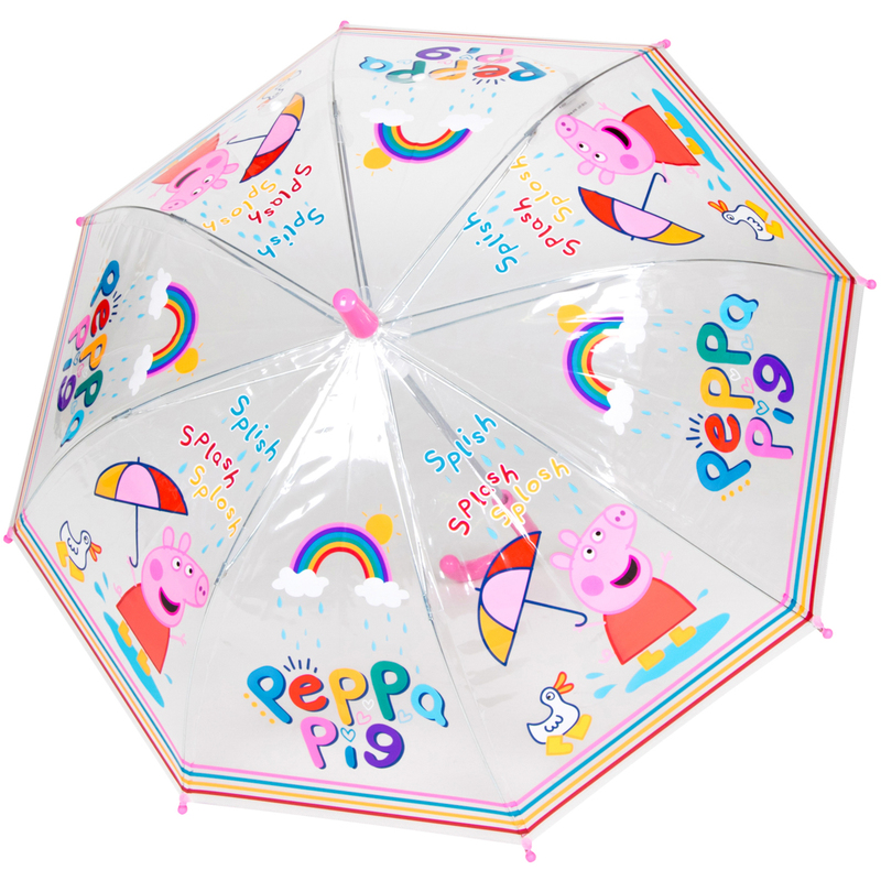 Strotz Regenschirm, Peppa Pig under the rain