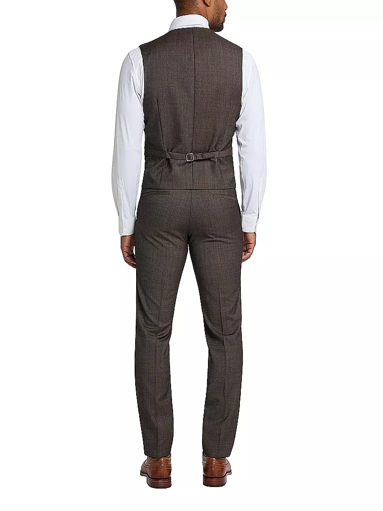 CG - CLUB OF GENTS Anzughose Slim Fit PASCAL braun
