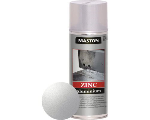 Maston metaalbeschermingsspray zink/aluminium zilvergrijs 400 ml