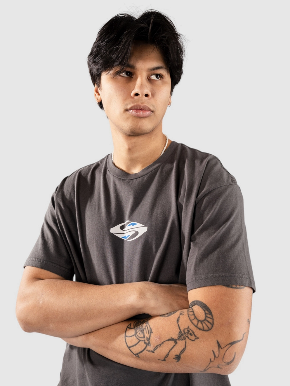 Quiksilver Global Heat T-Shirt dark shadow