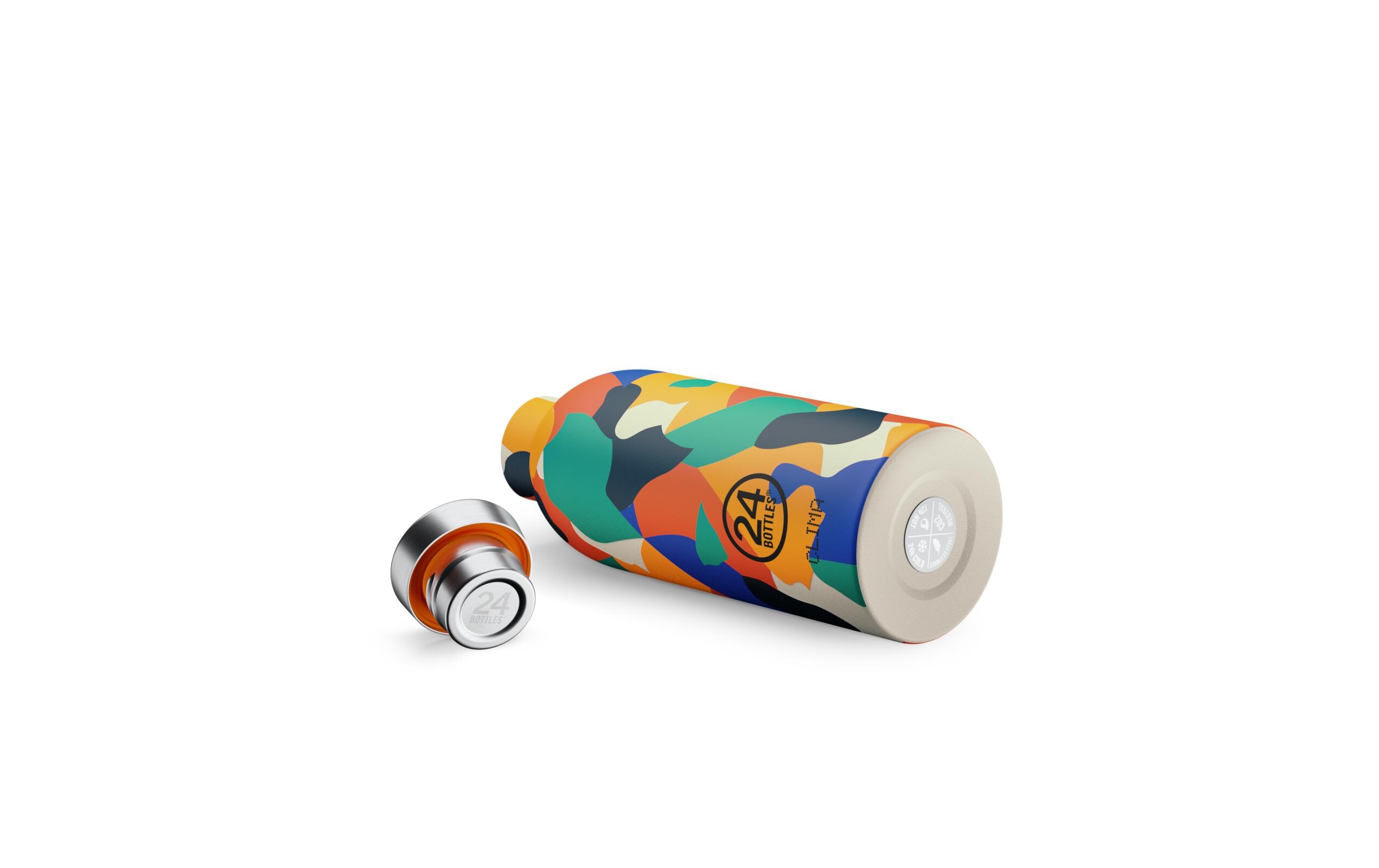 Thermosflasche Clima 500 ml, Tundra OrangeIsolierflasche mit doppelwandiger Edelstahlisolation