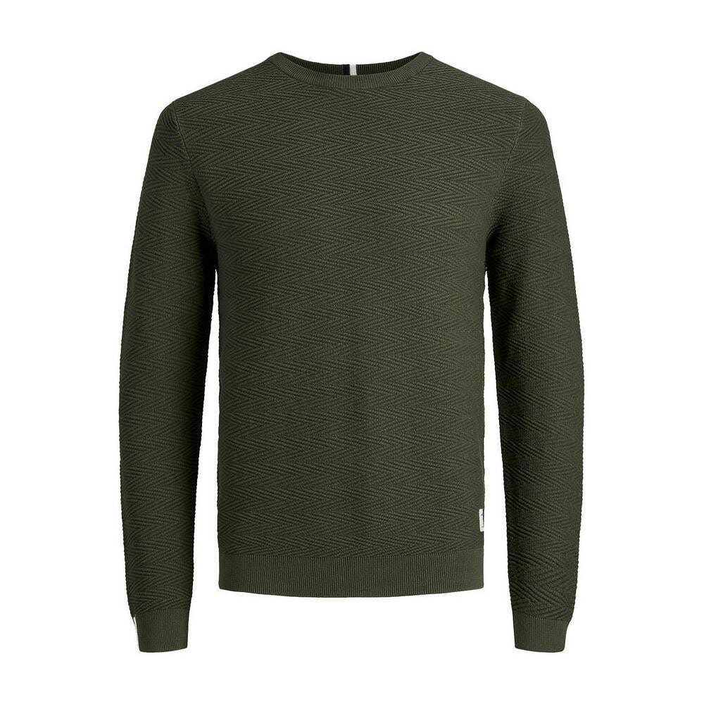 Jack & Jones  JCOLAWSON SOLID KNIT CREW NECK