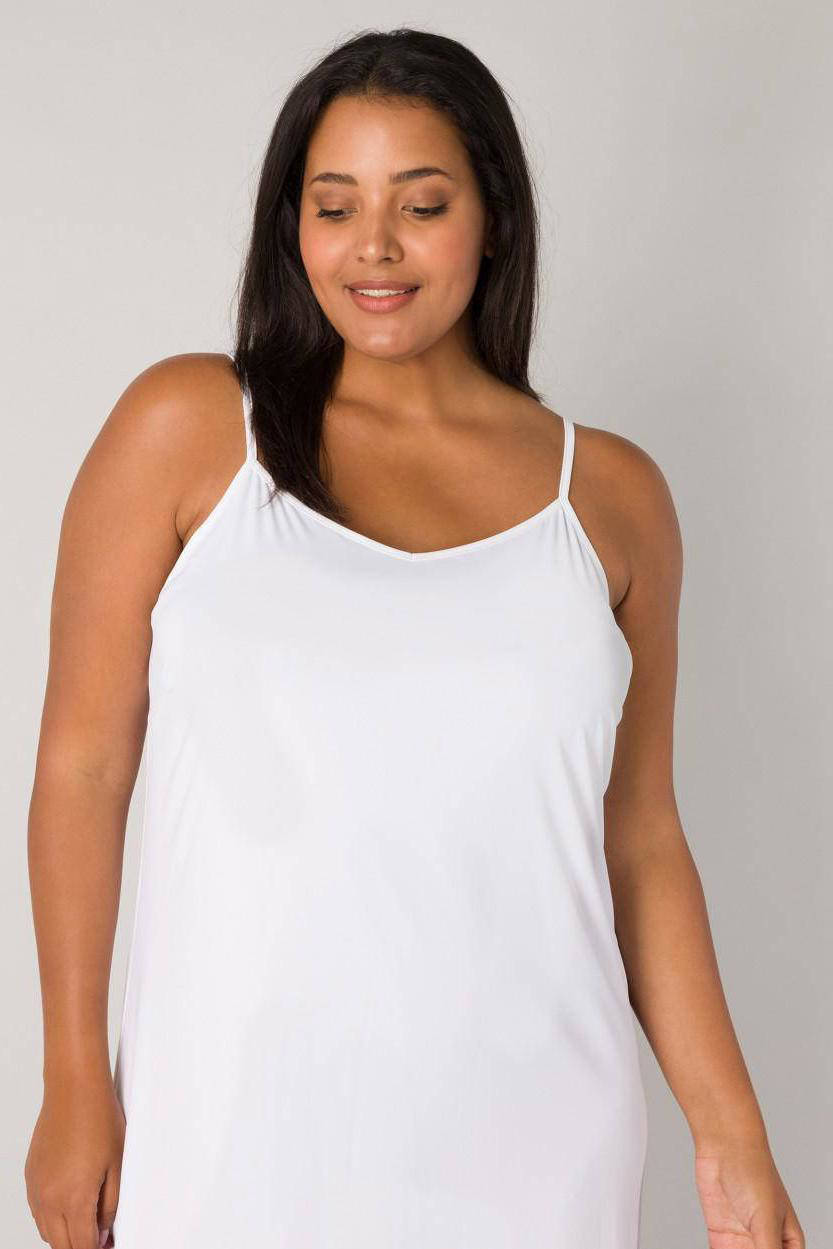 Base Level Curvy onderjurk Yanira wit
