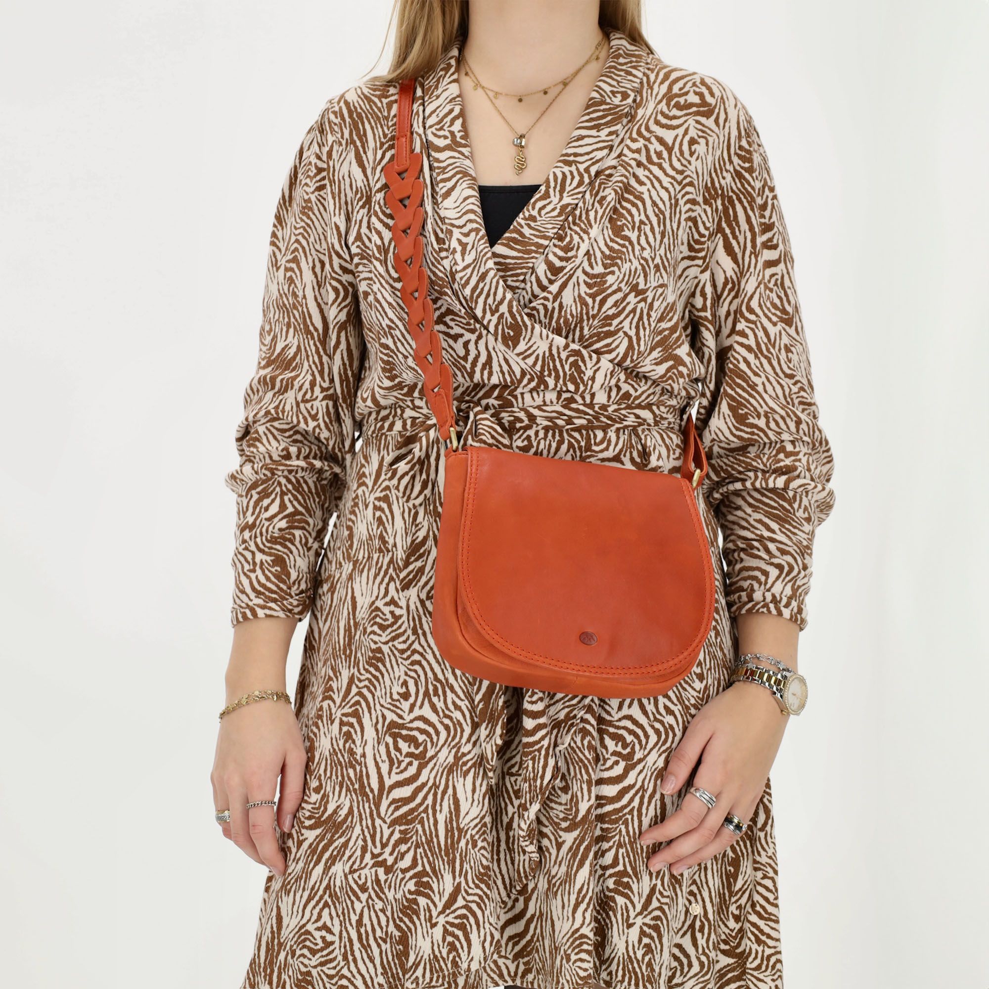 Micmacbags Daydreamer Schoudertas Brique