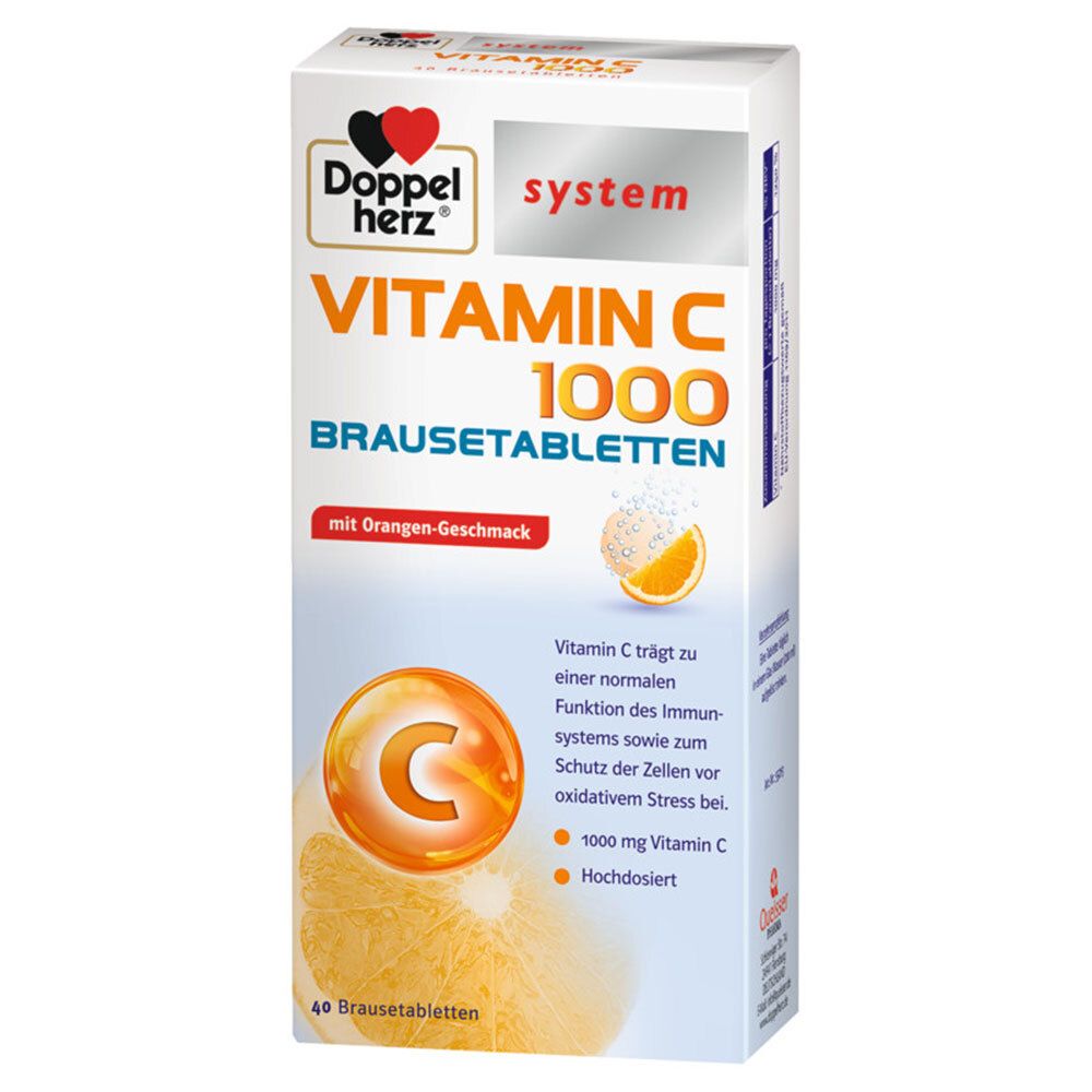 Doppelherz® system VITAMIN C 1000 Braustebletten