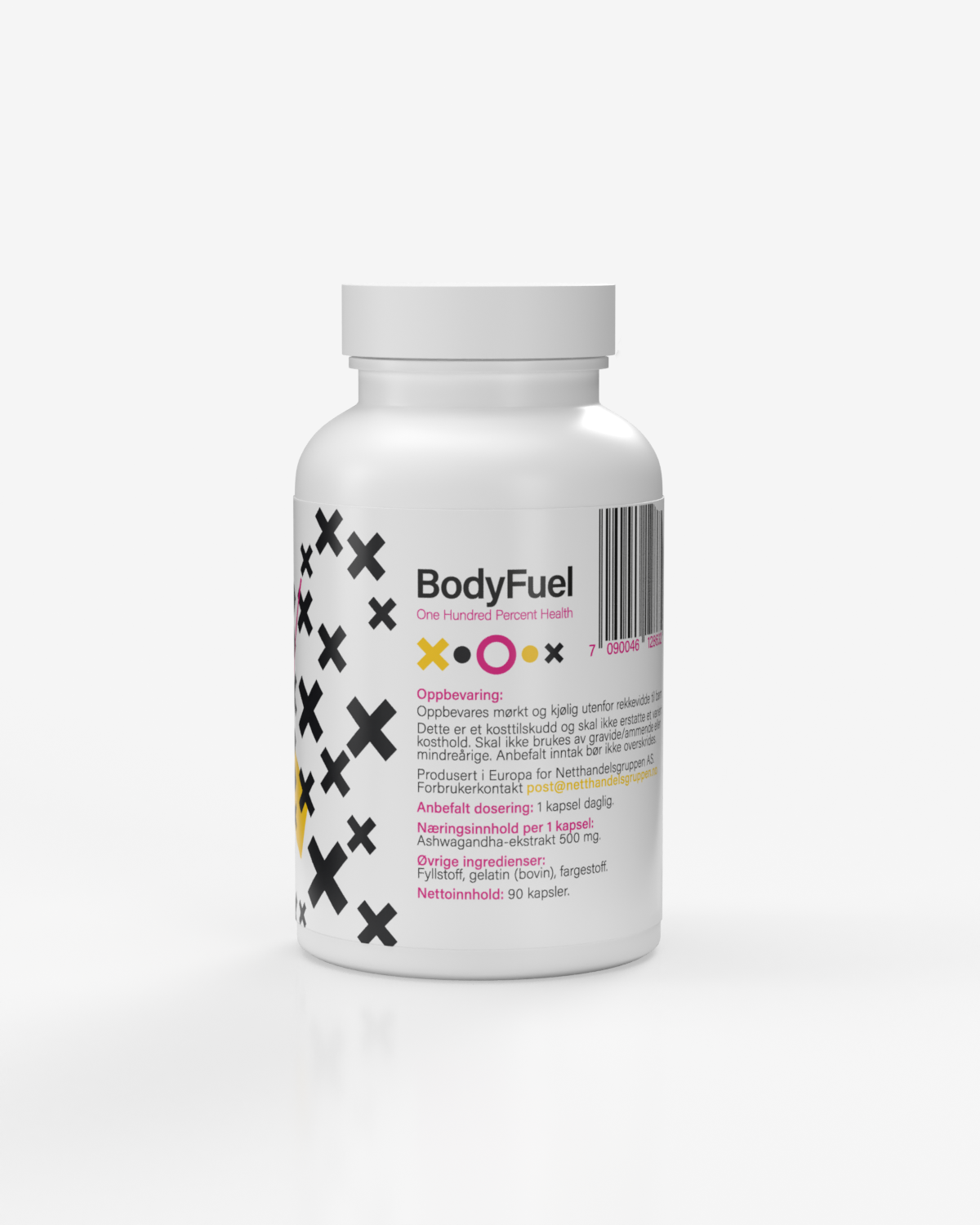 BodyFuel Ashwagandha 6x500mg