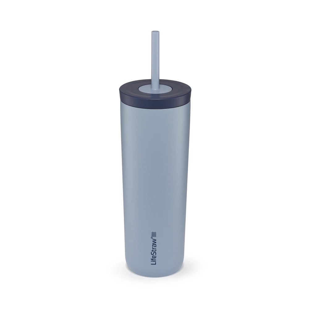 LifeStraw Tumbler Edelstahl-Wasserfilterbecher Icelandic Blue