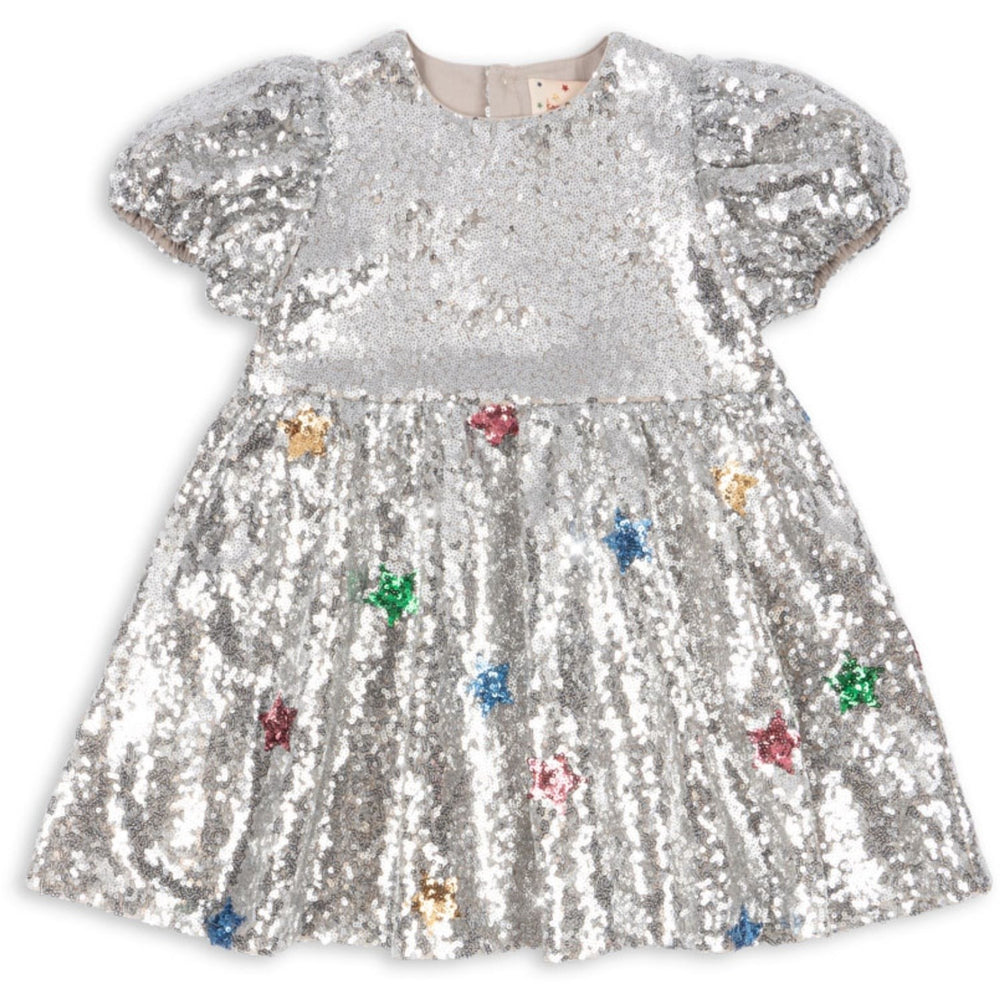 Køb Konges Sløjd Star Sequin Silver Starla Star Dust Kjole