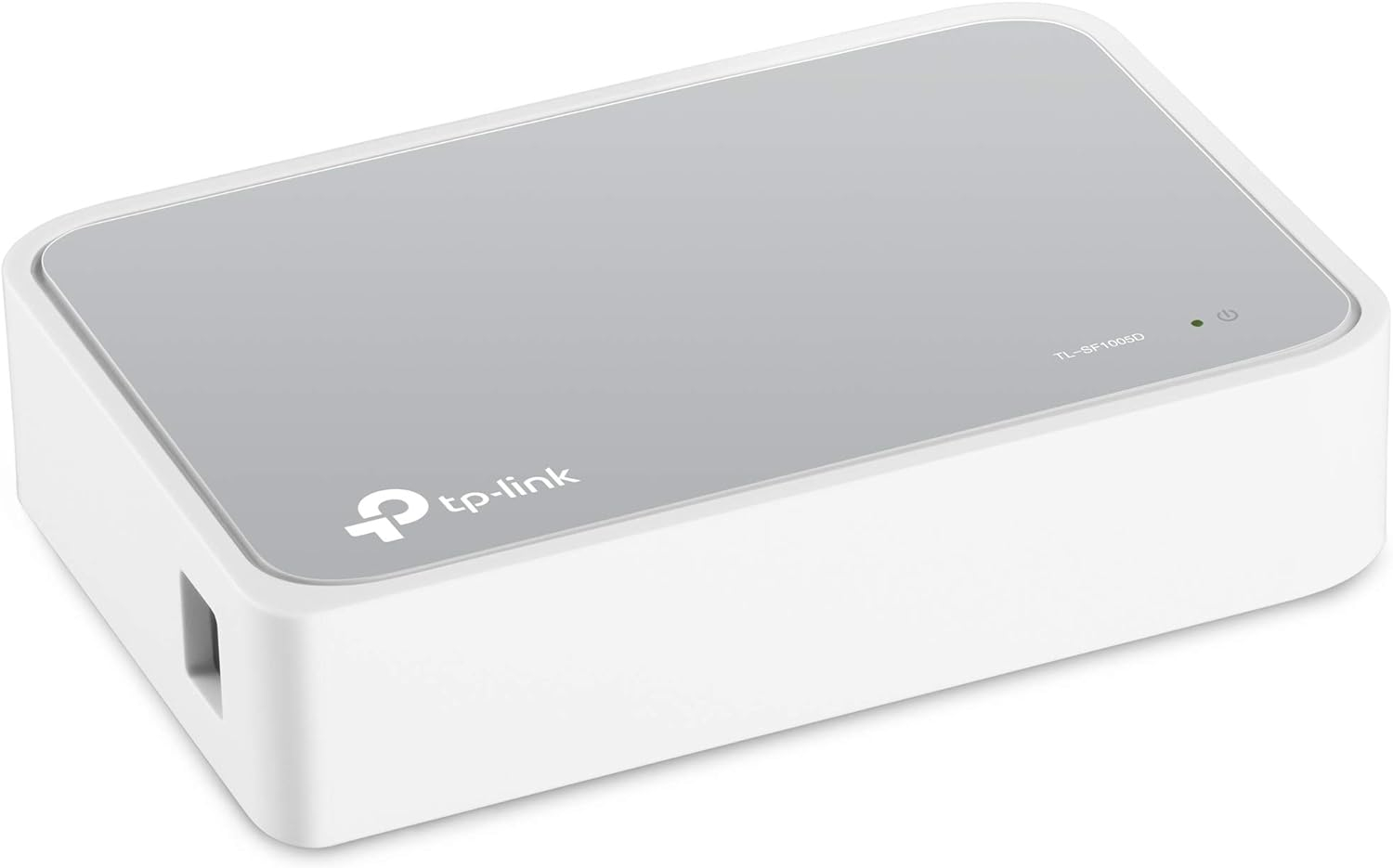 5 Port Gigabit Desktop Netzwerk Switch Ethernet LAN RJ45 mit Netzteil 100Mbit/s (TL-SF1005D) - Weiss