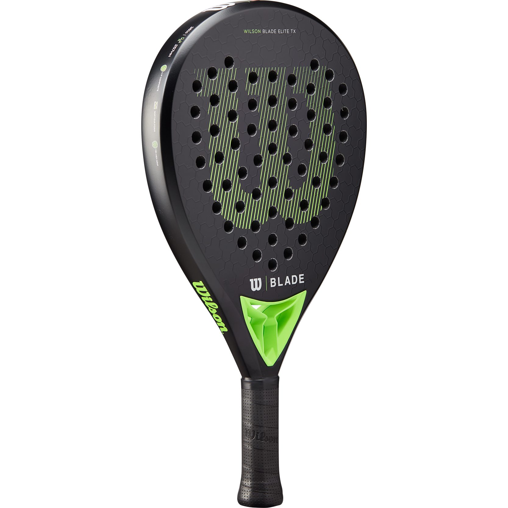 Wilson Elite TX V2 2024 Padelschläger schwarz