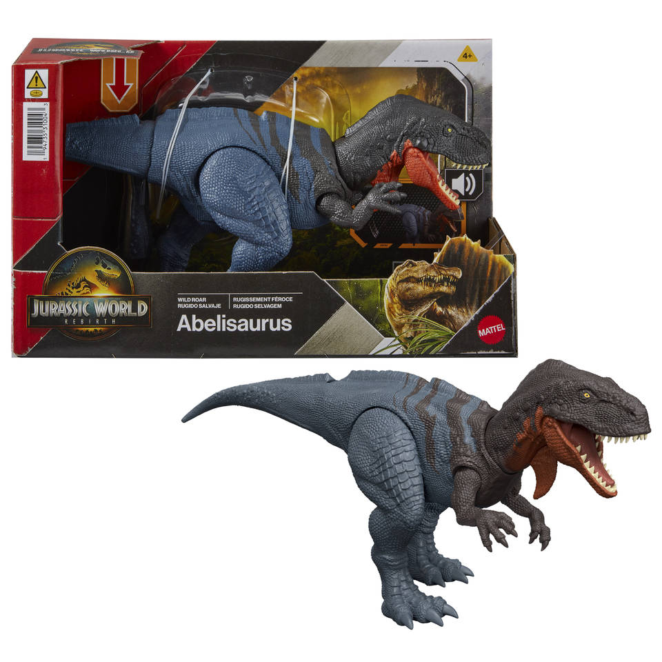 Jurassic World Rebirth Abelisaurus actiefiguur