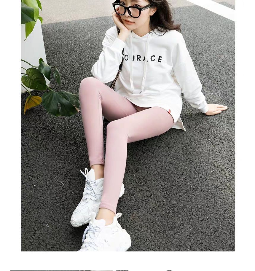 meirology - Hoge taille effen cropped legging