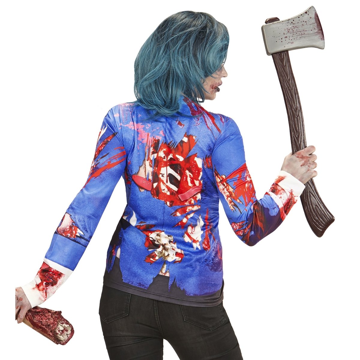 Halloween Shirt Dames Zombie