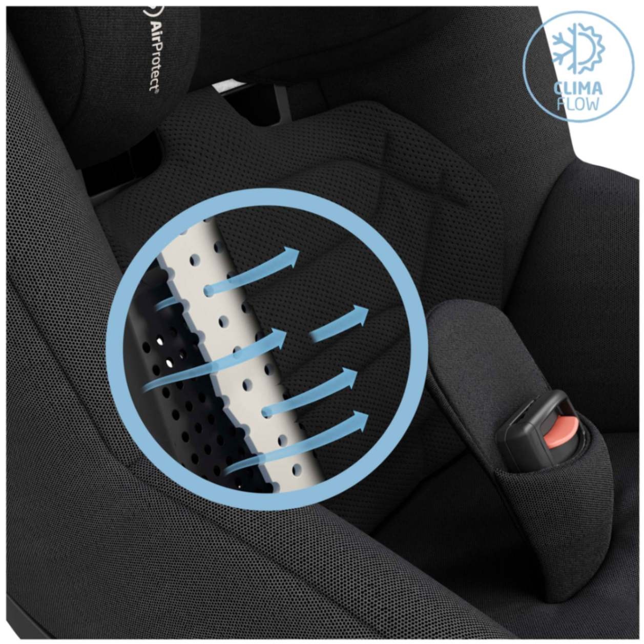 Maxi-Cosi Pearl 360 Pro i-Size zwart - i-size autostoelen - Prénatal