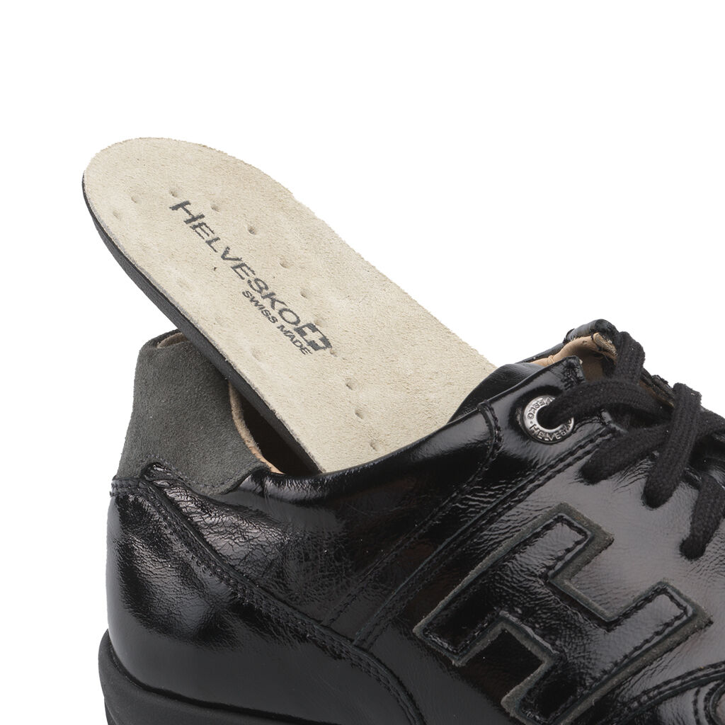 Freizeit- & Sportschuhe - Sneaker LUGANO schwarz Lack