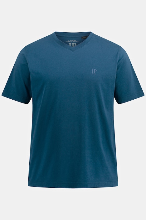 T-Shirts, Basic, 2er-Pack, V-Ausschnitt, Halbarm, bis 8 XL