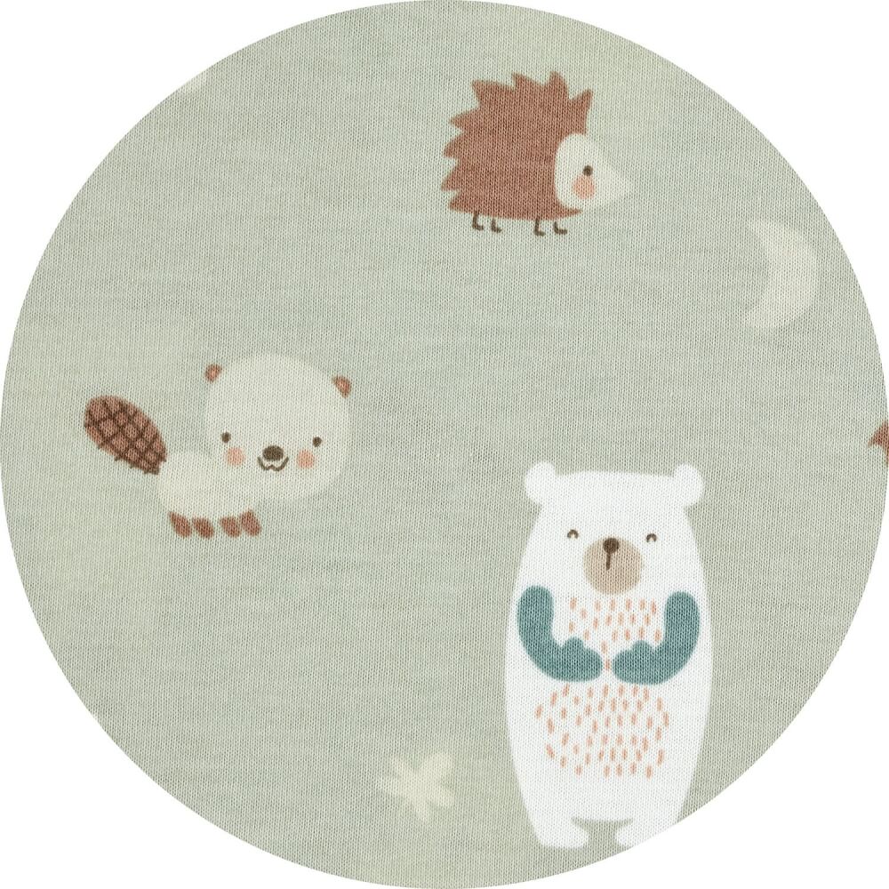 ALVI Baby-Mäxchen - das Original - 3teilig Jersey Baby Forest Größe 74/80