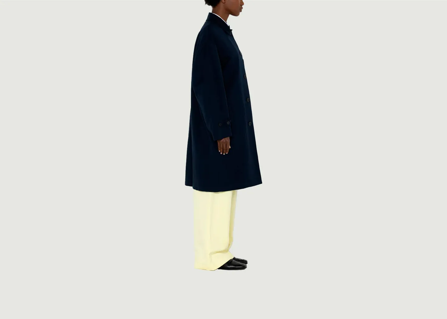 Manteau oversize abstraction Maison Lener