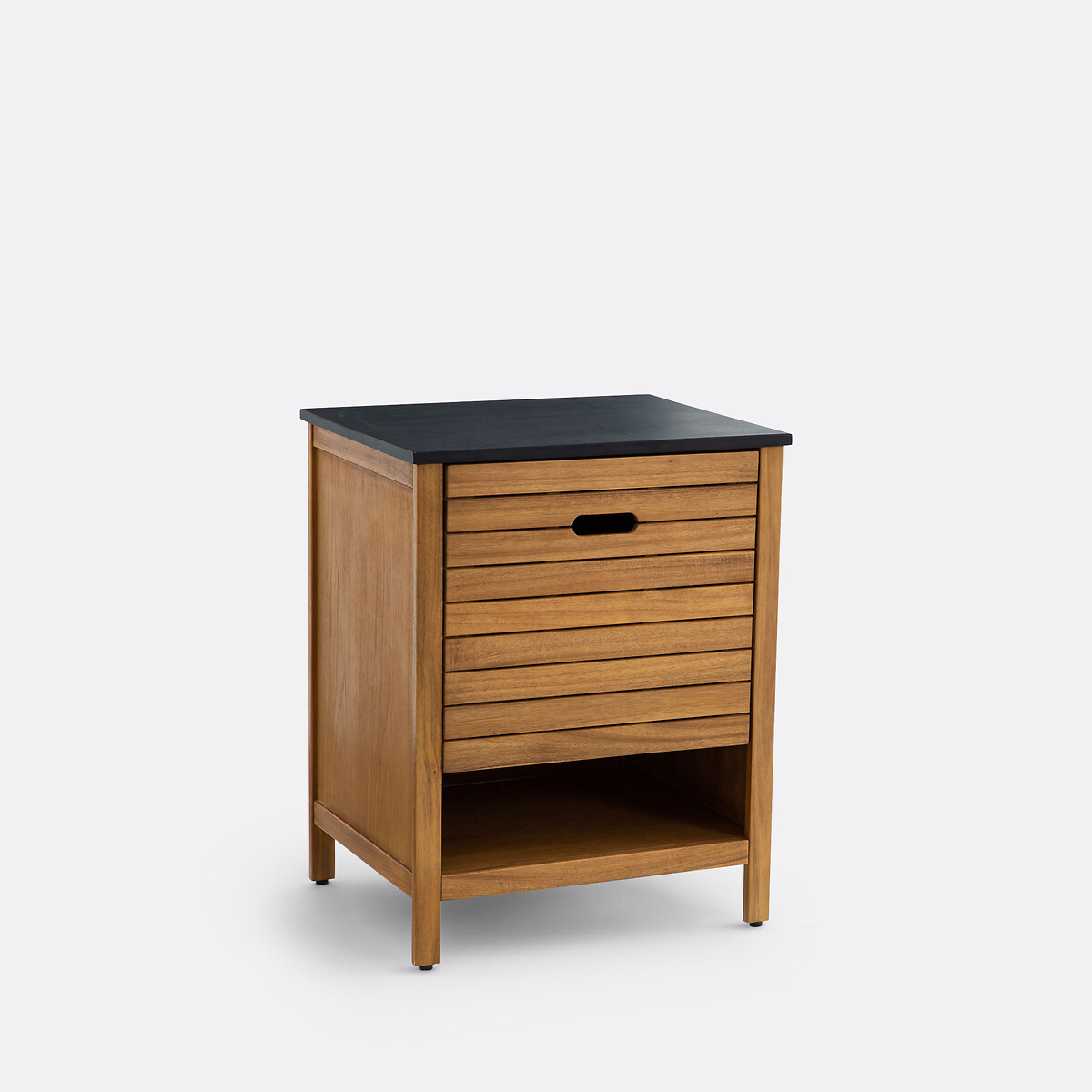 LA REDOUTE INTERIEURS<br>Móvel de banheiro, Saturne, Acácia, 60 cm