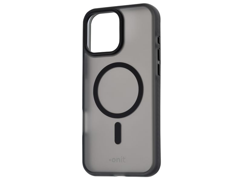 onit Back Cover Armorix iPhone 16 Pro Max Schwarz matt MagSafe-kompatible Schutzhülle, fallgeprüft nach MIL-STD-810H