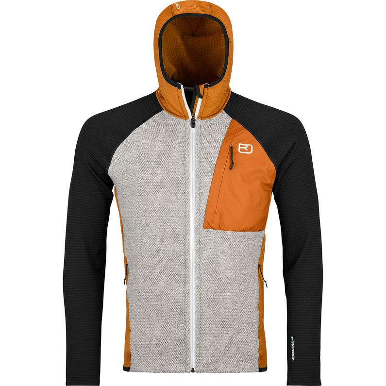 Ortovox Herren Fleece GP Classic Knit Hoodie Jacke