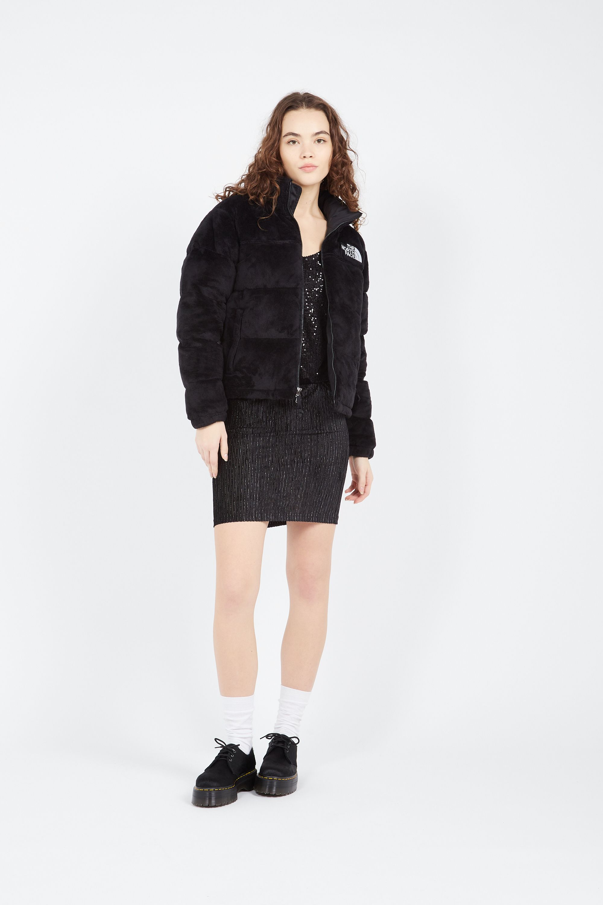 THE NORTH FACE Doudoune W VERSA VELOUR NUPTSE JACKET Noir