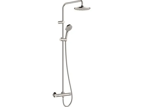 HansGrohe Vernis Blend Showerpipe 200 1jet brusesystem med termostat og Ø205 mm hovedbruser