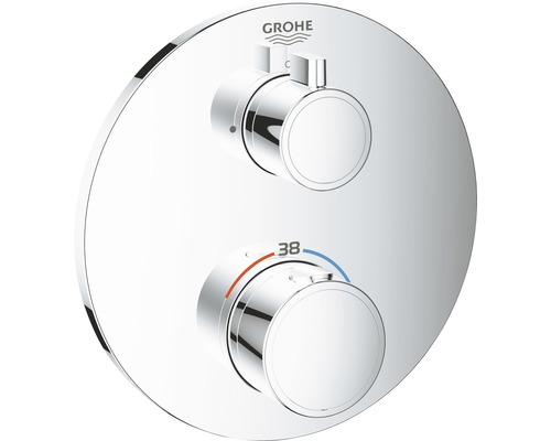 GROHE douchekraan met thermostaat GROHTHERM chroom 24075000