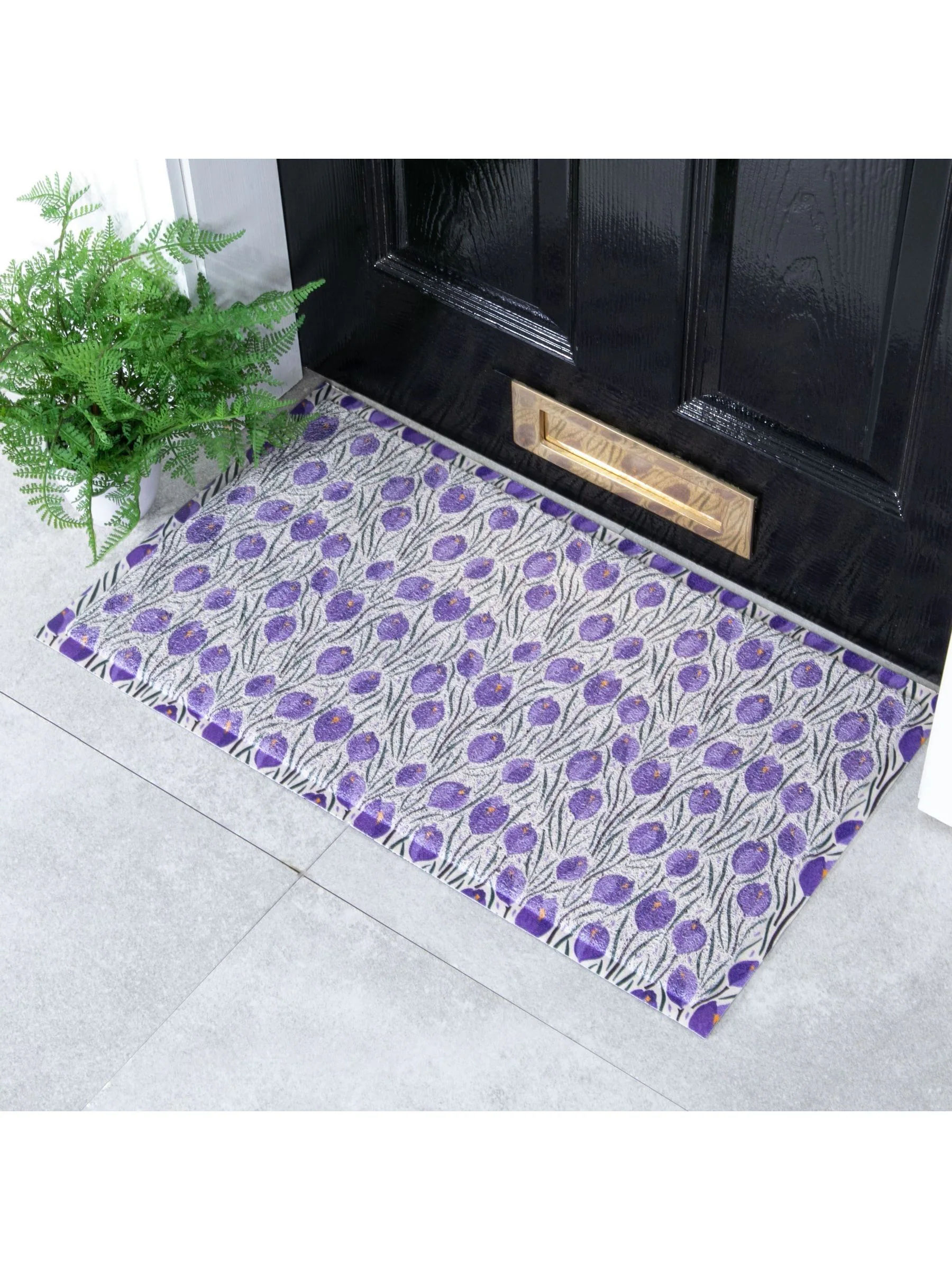 Artsy Mats Tulip Doormat Doormat