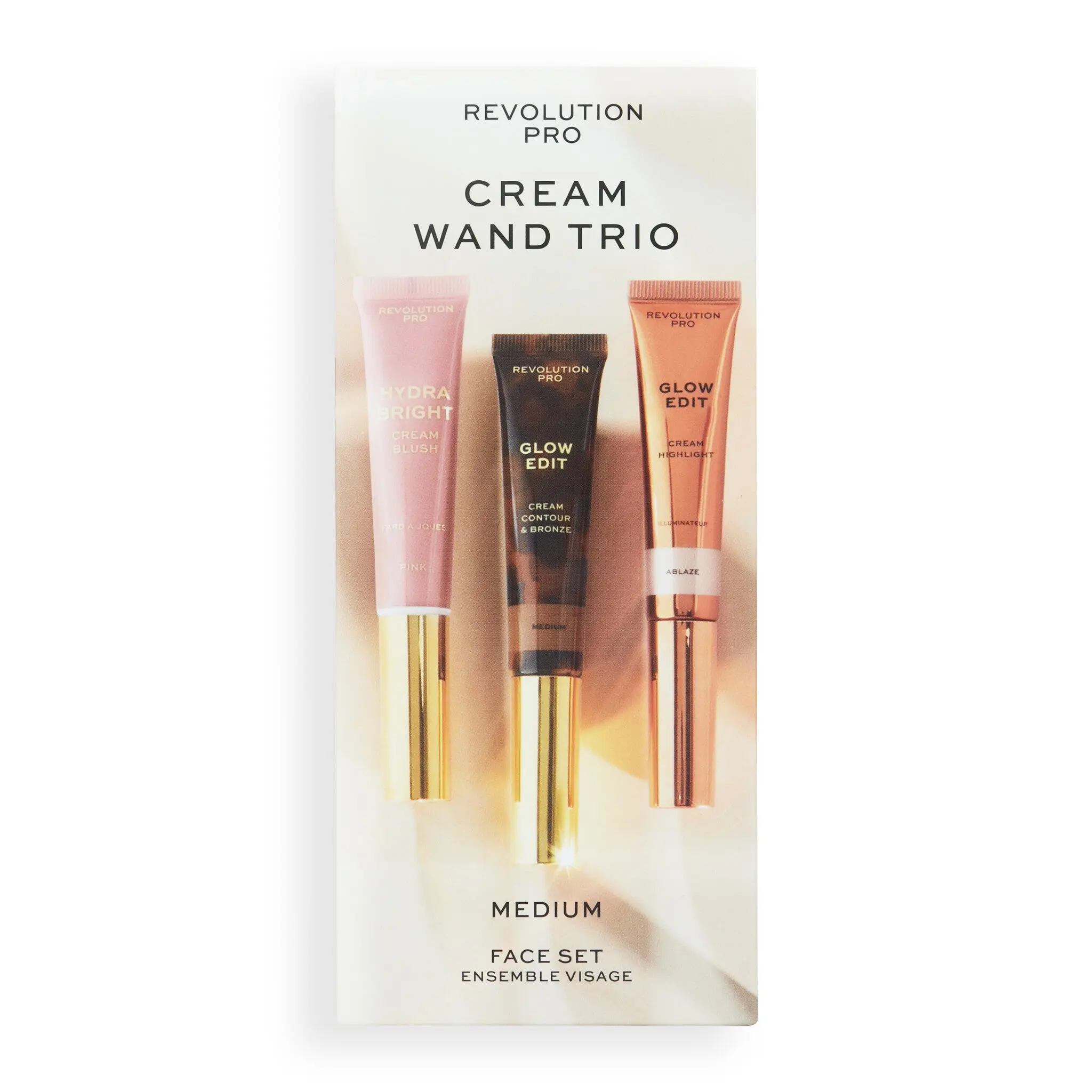 Cream Face Wand Trio Medium