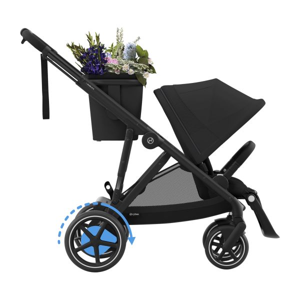 Cybex E-Gazelle S Kinderwagen - Taupe - Almond Beige / Beige
