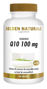 Golden Naturals Q10 100mg Capsules 180CP
