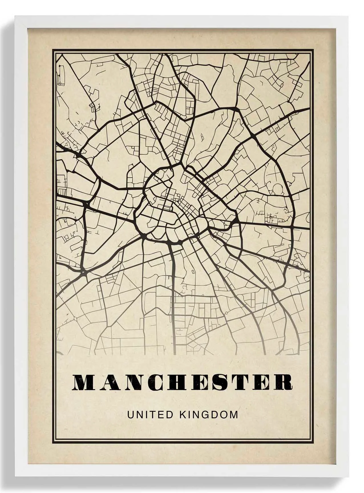 Manchester City Sepia