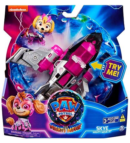 Paw Patrol Leget?jsfly m. Lyd/Lys - 20 cm - Movie 2 - Skye Might